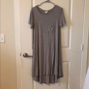 LuLaRoe high low dress